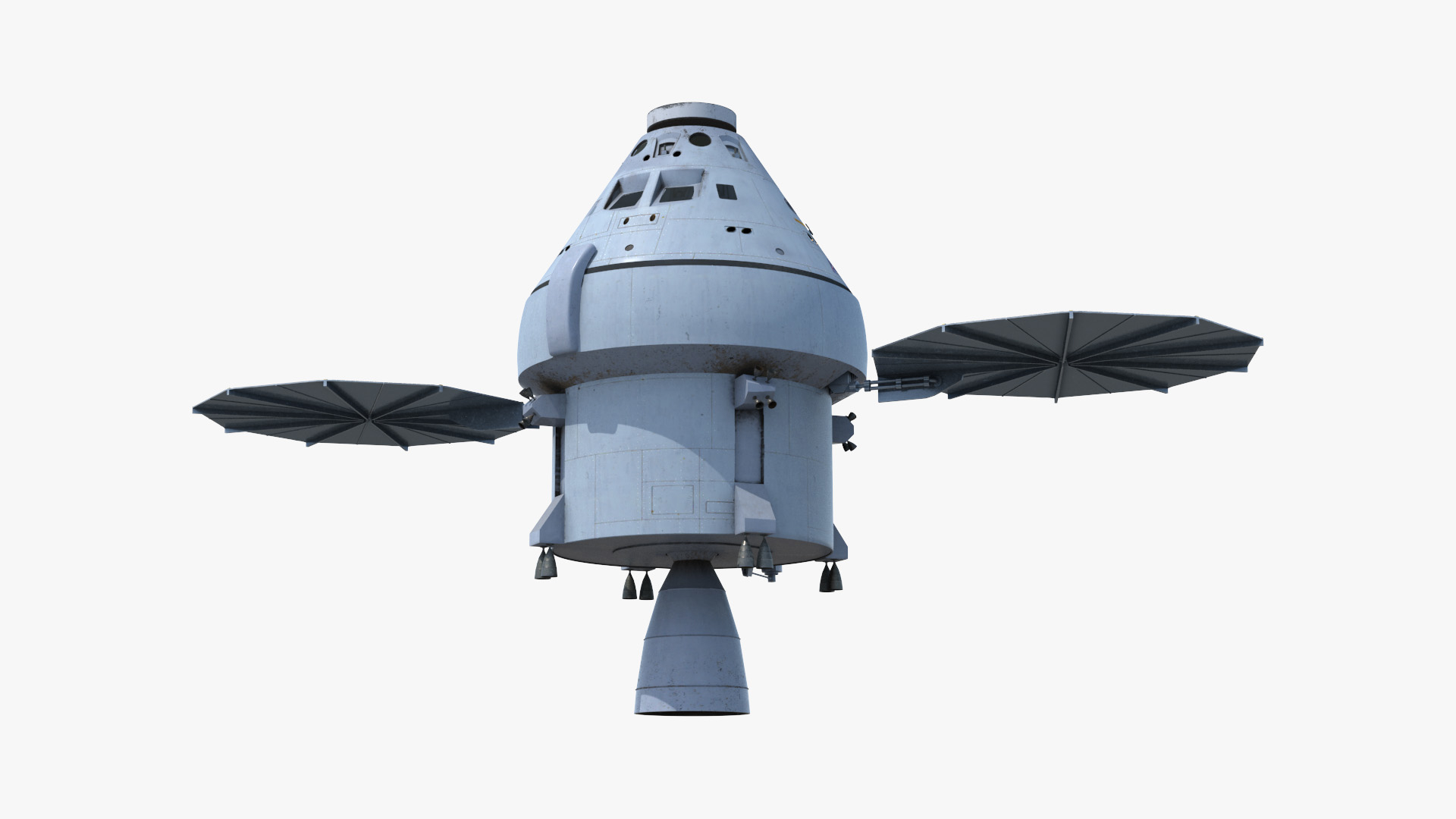 猎户座太空舱3d模型