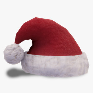 3D santa hat