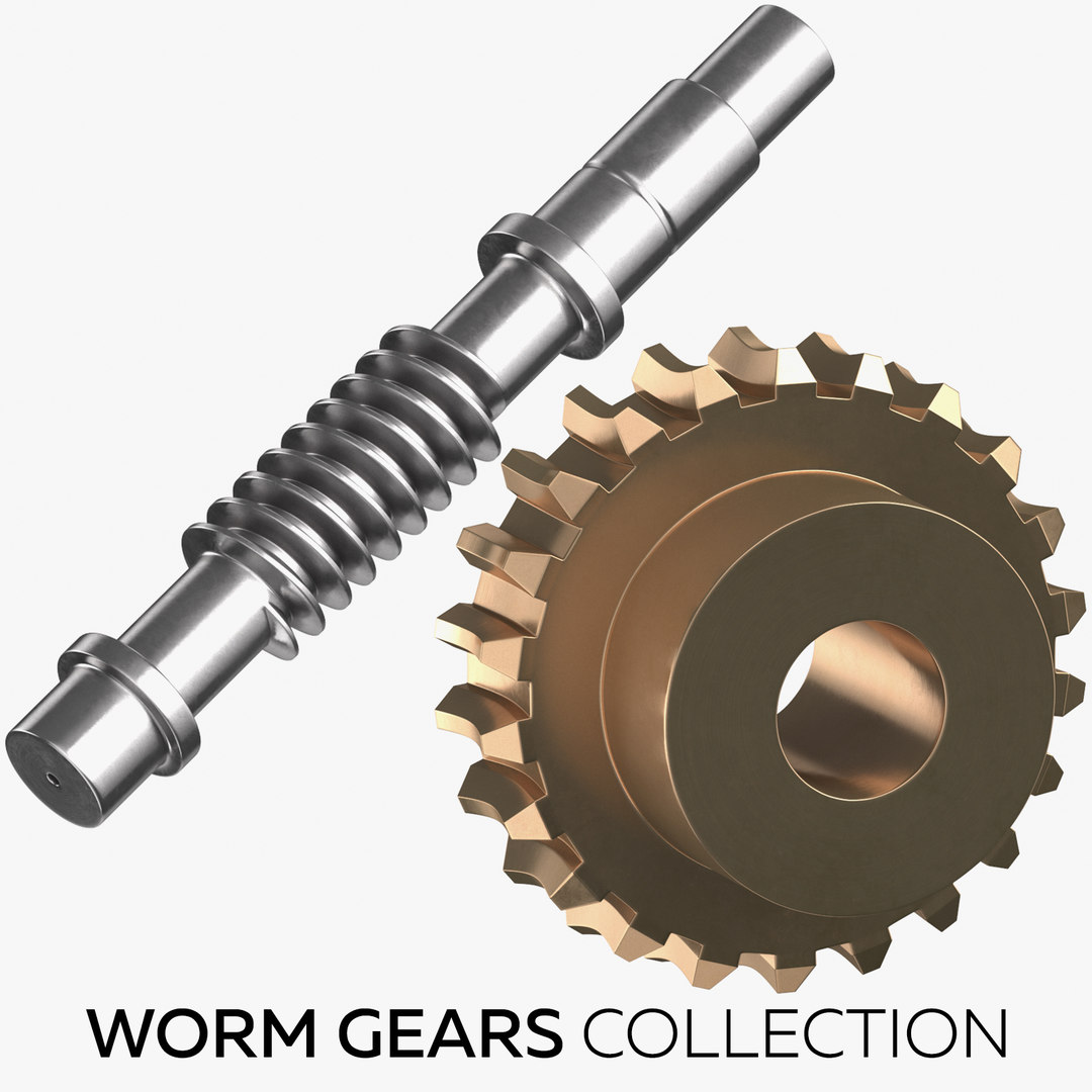 Worm gears 3D TurboSquid 1482543
