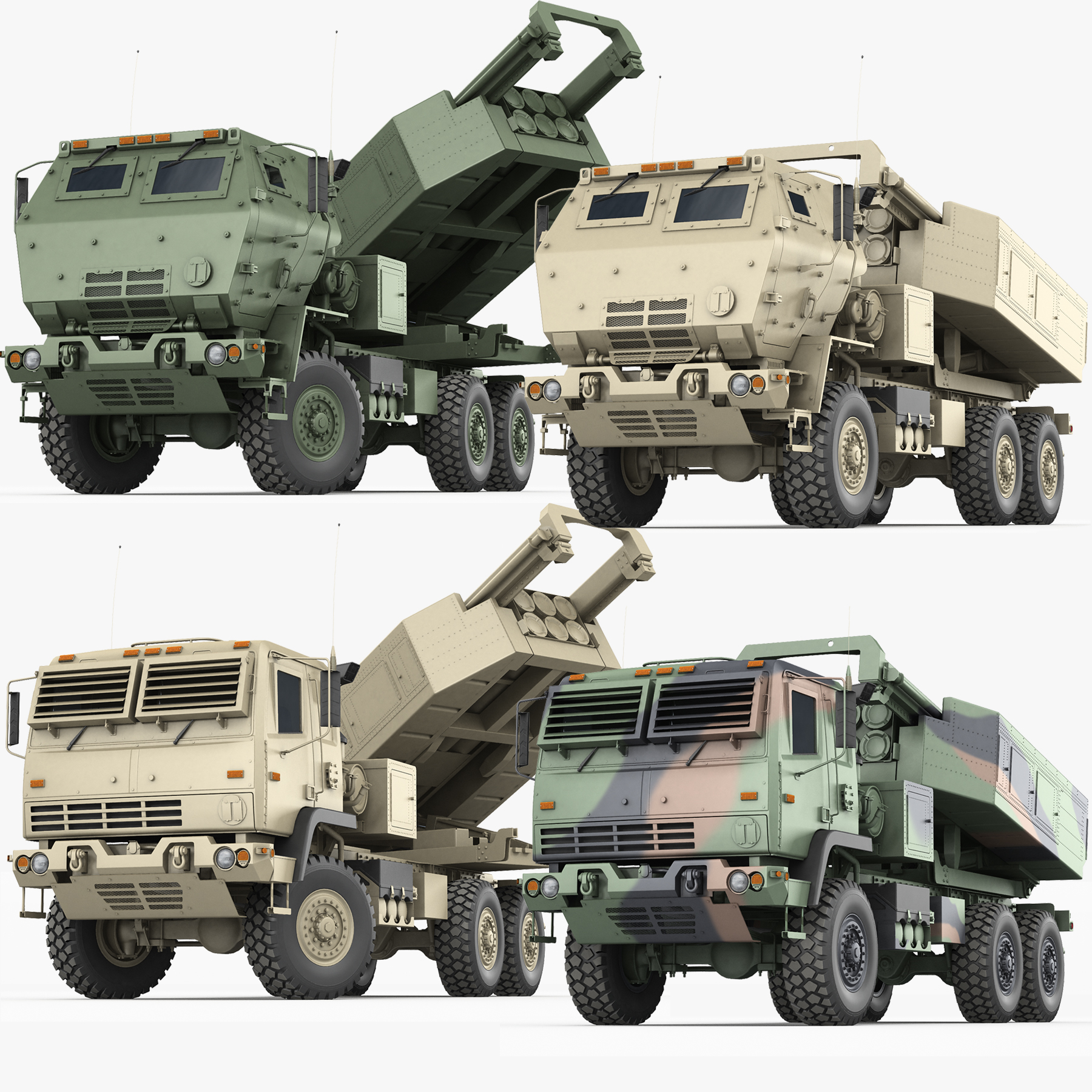 3D m142 himars model - TurboSquid 1402581