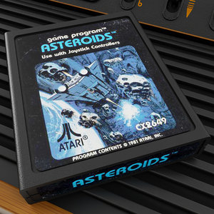 atari cartridge 3D model