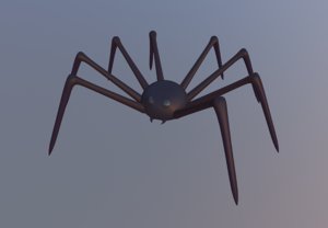 spider halloween 3D model