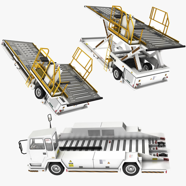 3d Baggage Loader Device X Turbosquid