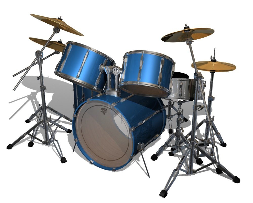 Барабан 3. 3ds Drum Kit. Барабан 3d. Модель барабана. Модель ударной установки.