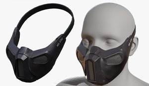 3D model fashion mask
