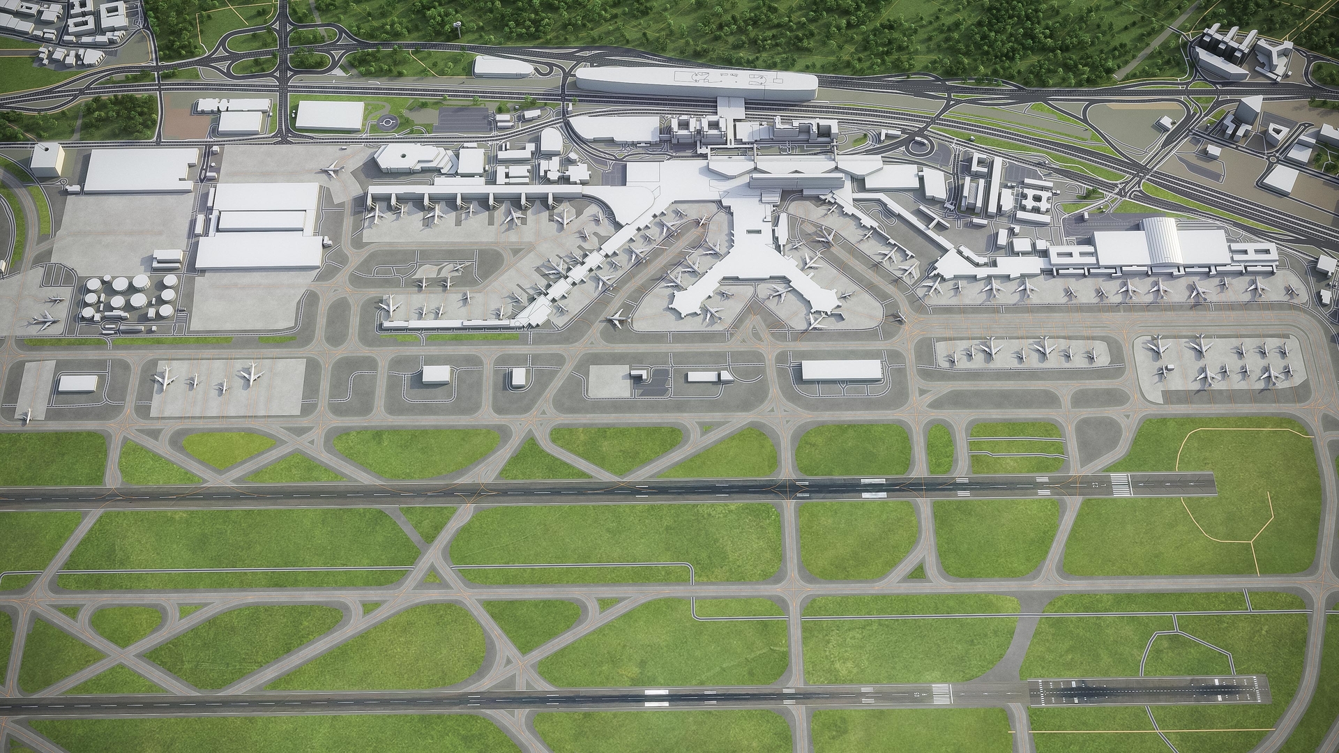 Flughafen Frankfurt Bilder: Zeichne deinen eigenen Flughafen!