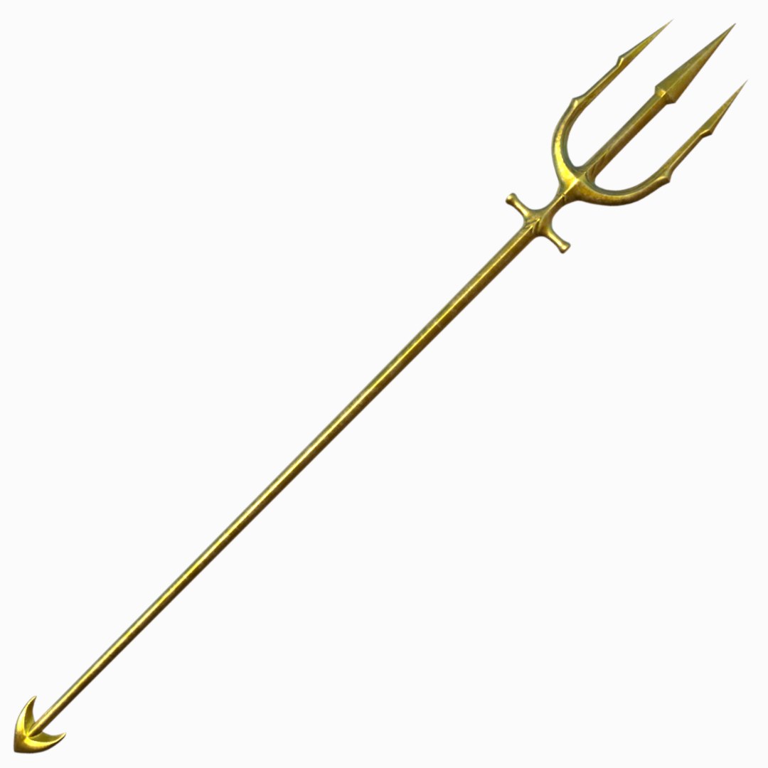 3D aquaman trident - TurboSquid 1363275