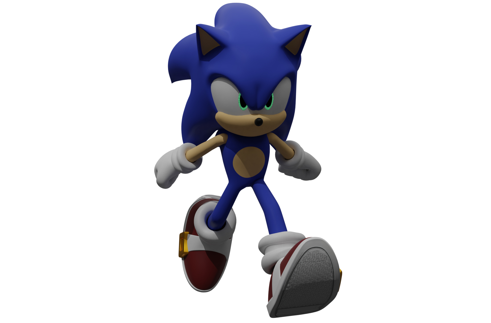 3D sonic rigged - TurboSquid 1484239