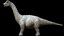 3D brachiosaurus rigged