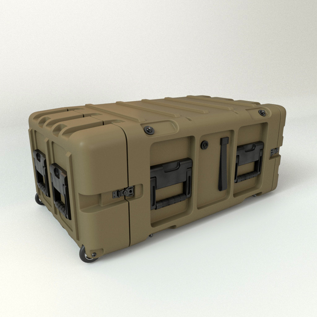 Military crate 3D model TurboSquid 1484274