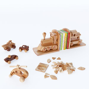 3D wooden toys