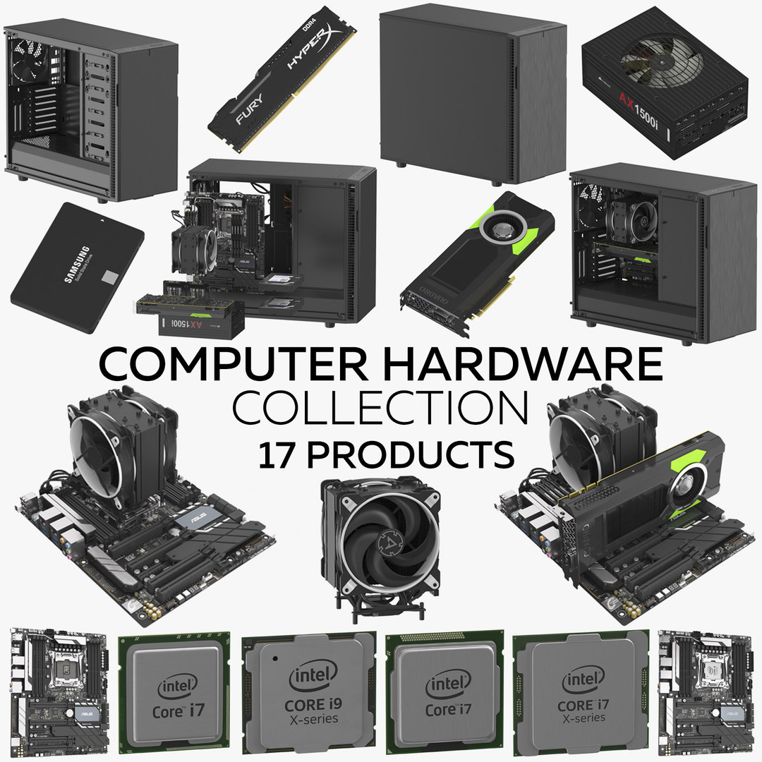 3D computer hardware 17 TurboSquid 1484830