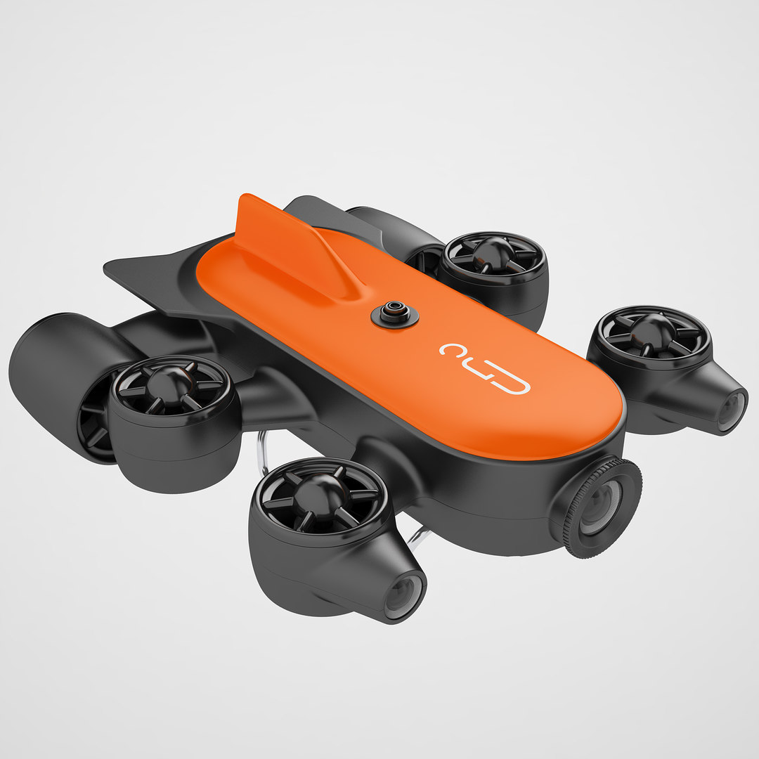 Underwater drone geneinno 3D model TurboSquid 1484597