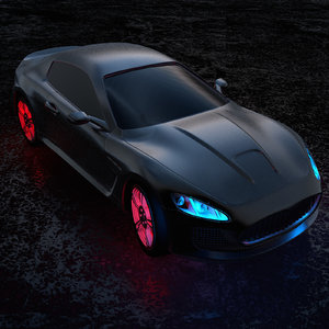 3D model concepts car