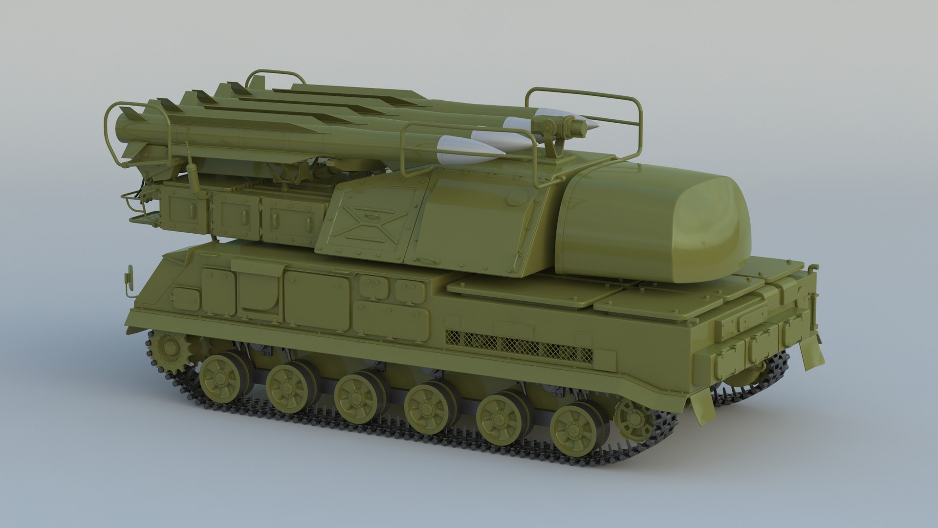 3D buk missile systems model - TurboSquid 1484753