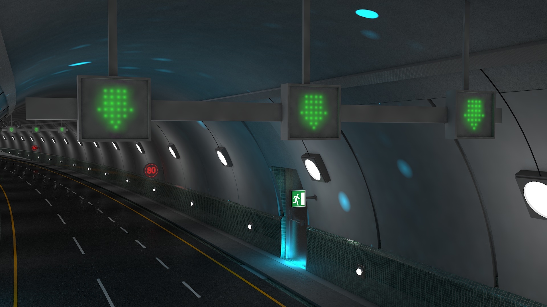 隧道公路3d模型