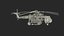 sikorsky s-64 skycrane firefighting 3D model