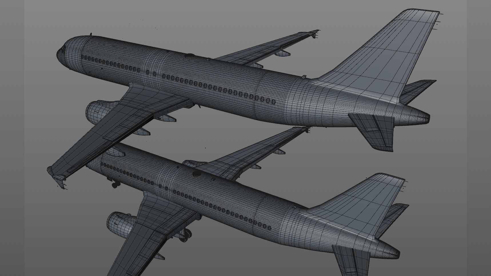 南非航空_空客a320 l4853d模型