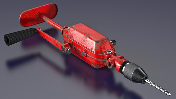 3D breast drill machine old worn 