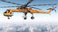3D sikorsky s-64 skycrane heavy-lift