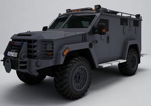 armored vehicle 3D model