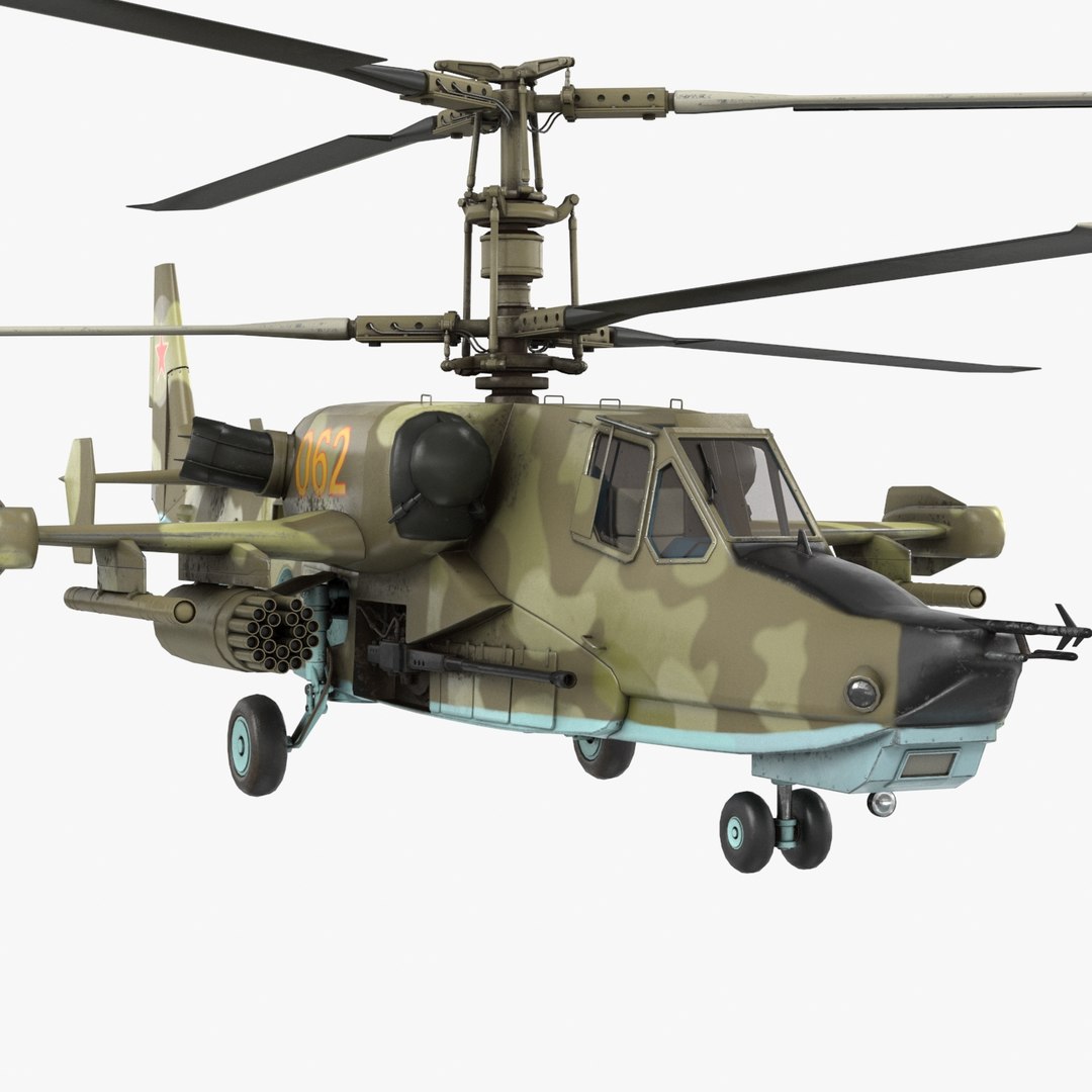 Ka-50 soviet russian 3D - TurboSquid 1485276