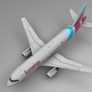 eurowings airbus a320 l488 3D