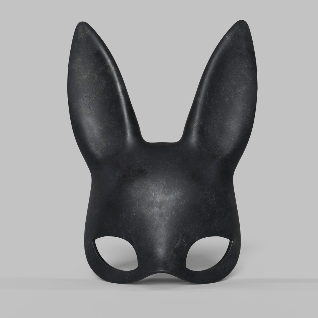 Rabbit mask 3D model TurboSquid 1485407