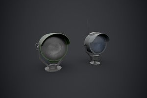 3D searchlights pbr