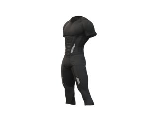 crackdown agent male bodysuit 3D