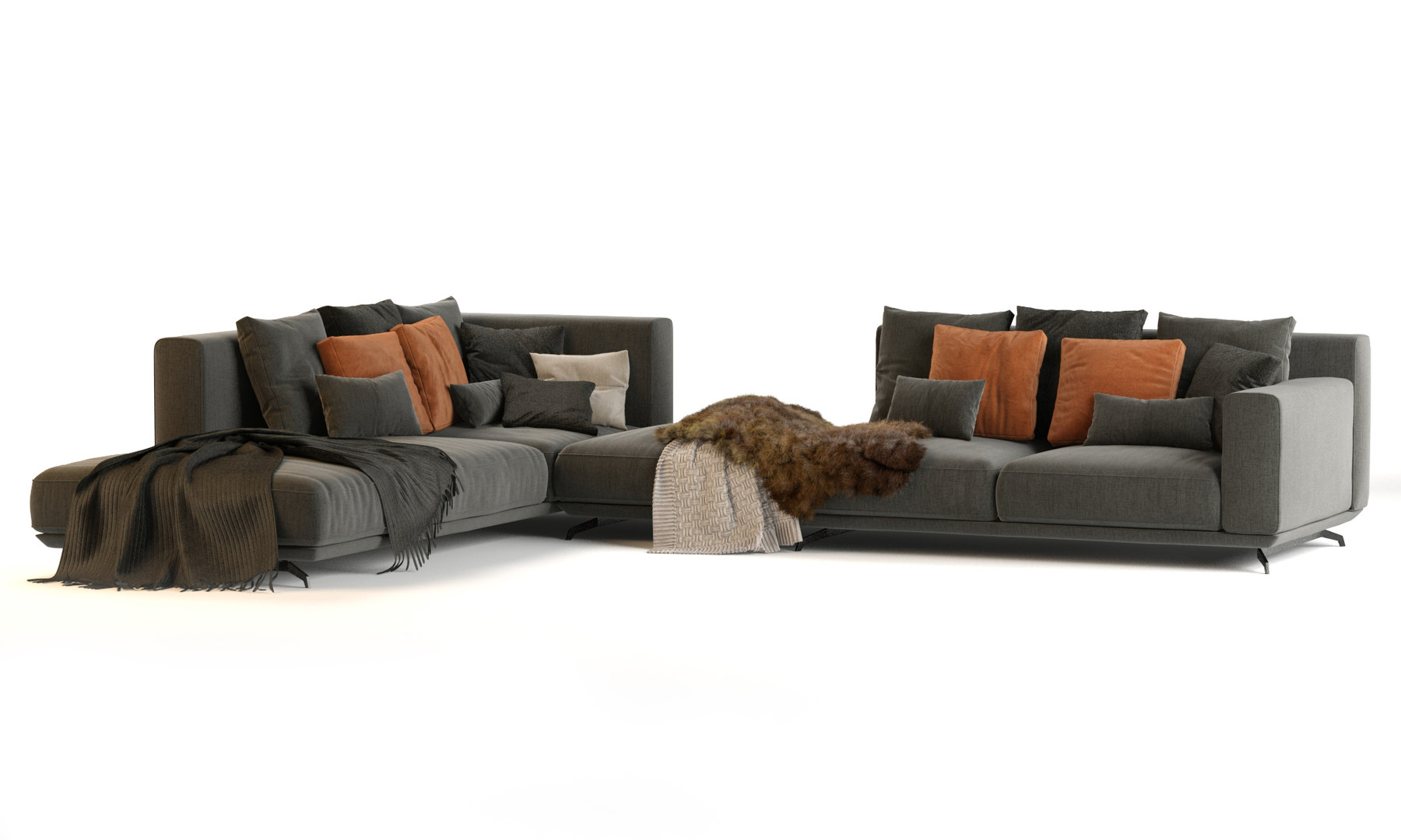 3D dalton sofa ditre italia - TurboSquid 1485540