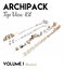 3D archipack topview kit volume 1