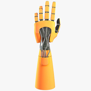 robot hand 3D model
