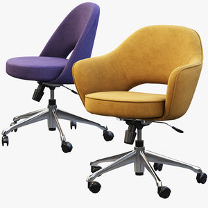 3D executive task chairs model