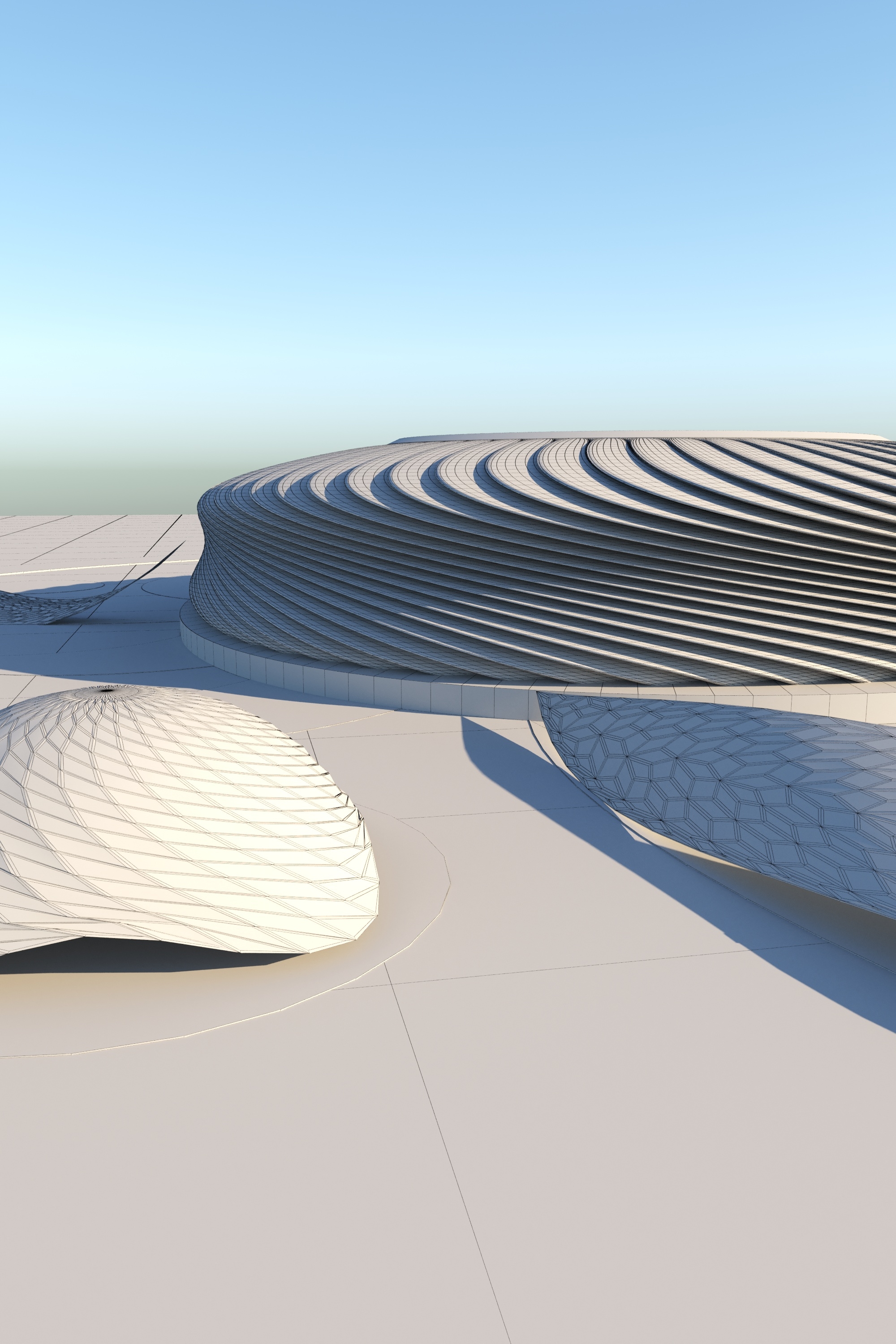 Arena architectural stadium 3D model - TurboSquid 1485967