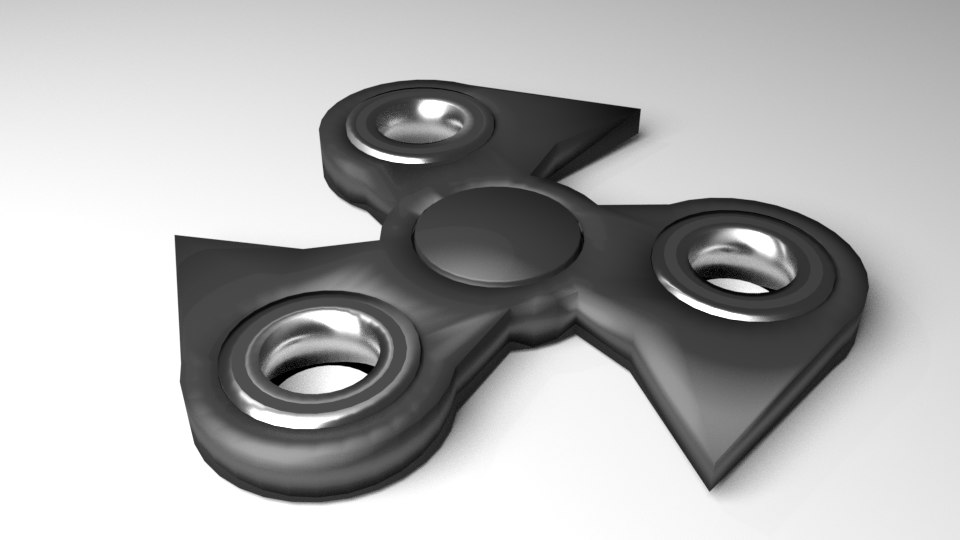 2 prong fidget spinner