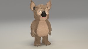 koala toon cartoon model