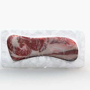 3D packed meat model