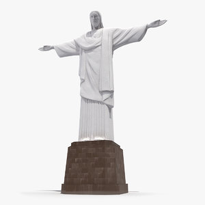 christ redeemer statue model