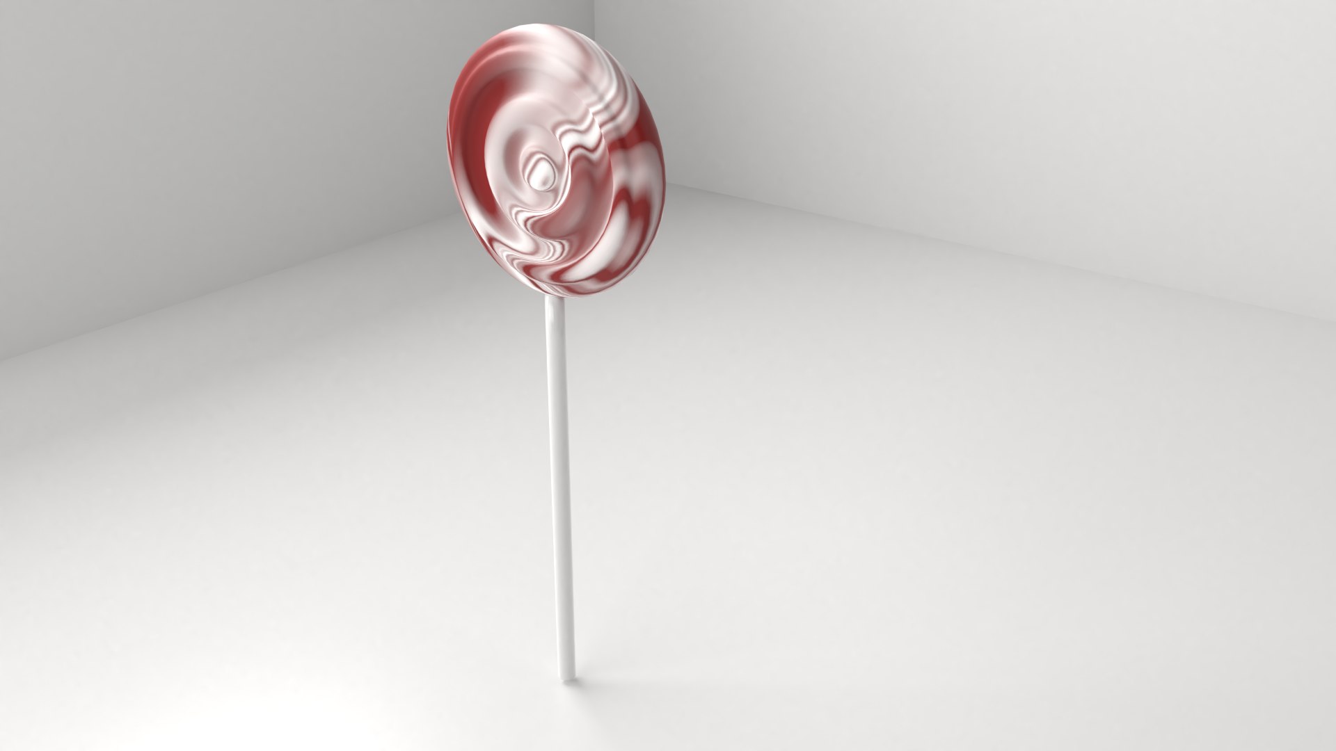 红白棒棒糖23d模型