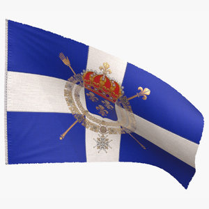 3D naval flag 1365 1792
