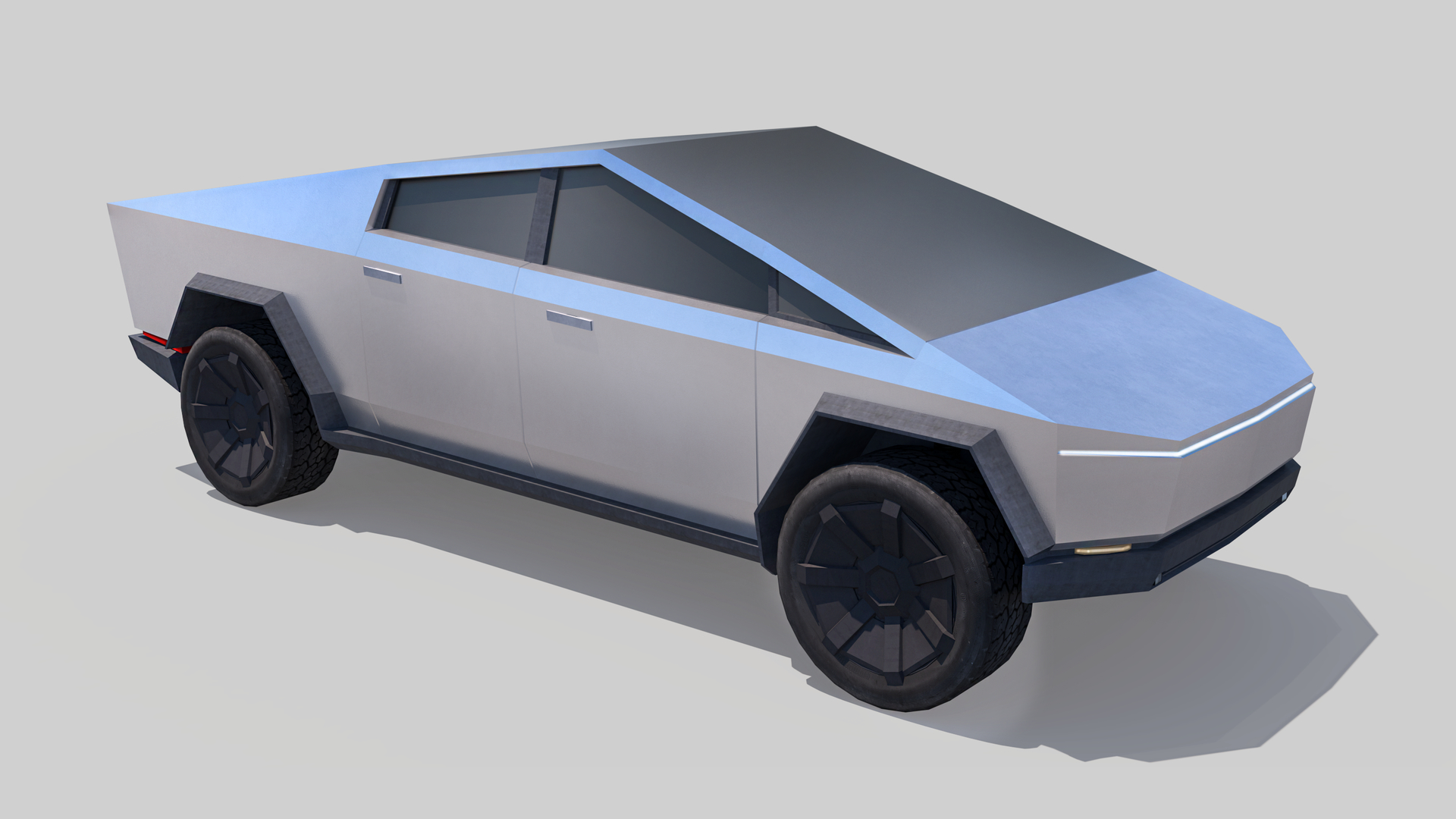 Tesla cybertruck vehicle 3D model - TurboSquid 1486477