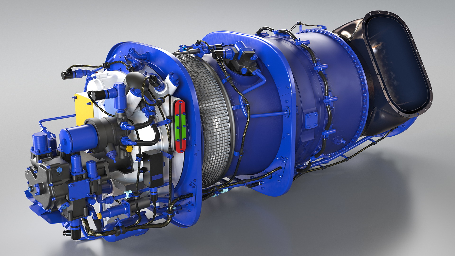 Motor do Turboshaft Modelo 3D - TurboSquid 1486521