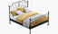 modern beds set 23 3D