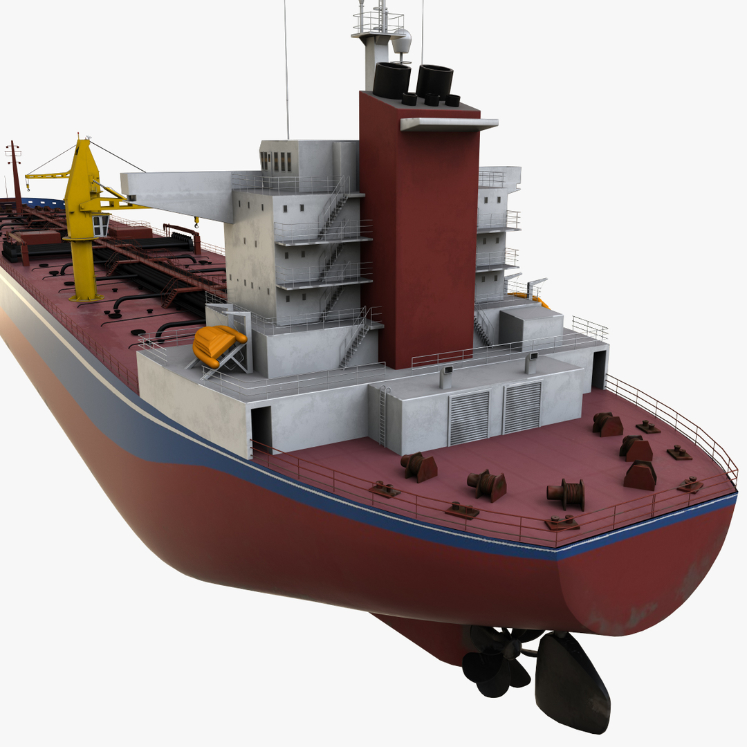 Realistic Oil Tanker Ship 3d Model Turbosquid 1486599