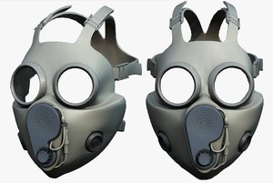 3D pollution helmet mask