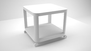 ikea tingby table 3D model