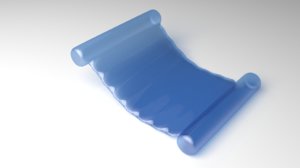 water-air-mattress 3 3D model