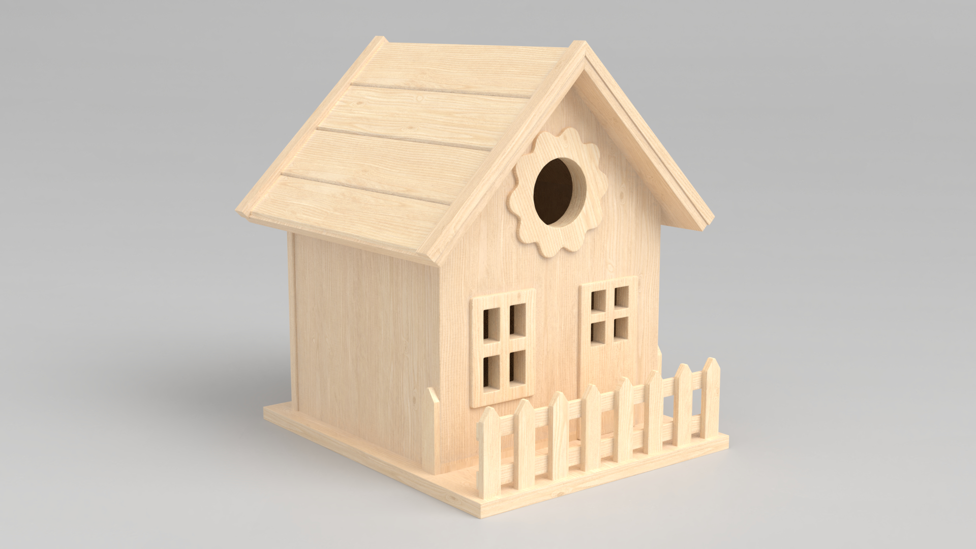 Vogelhaus 2 3DModell TurboSquid 1487297