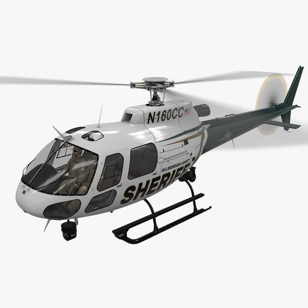 As 350ヒルズボロ郡保安官のアニメーション3dモデル Turbosquid